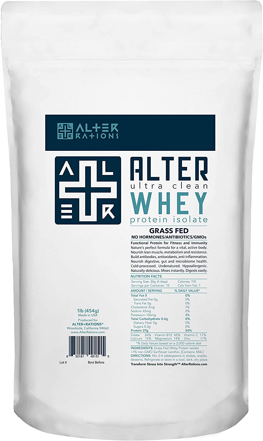 Alter Ultra Clean Whey Protein Isolate