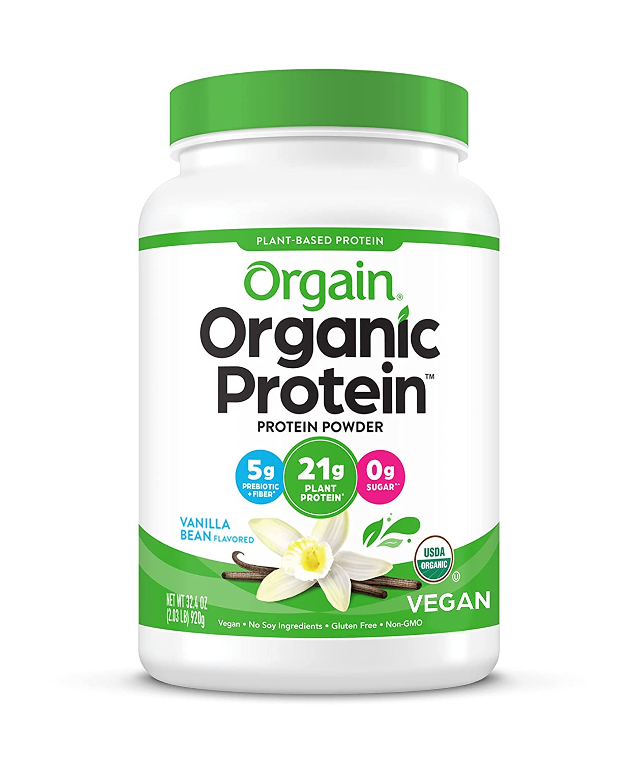Orgain Organic Plant-Based Protein Powder