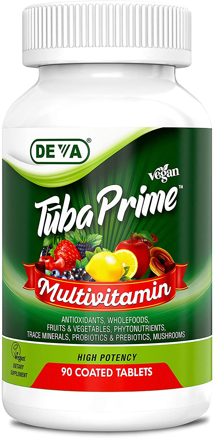 Deva Tuba Prime Vegan Multivitamin