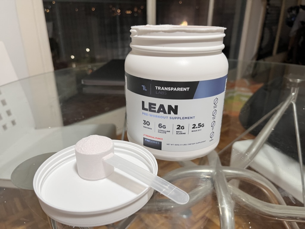 Transparent Labs Lean Scoop Size