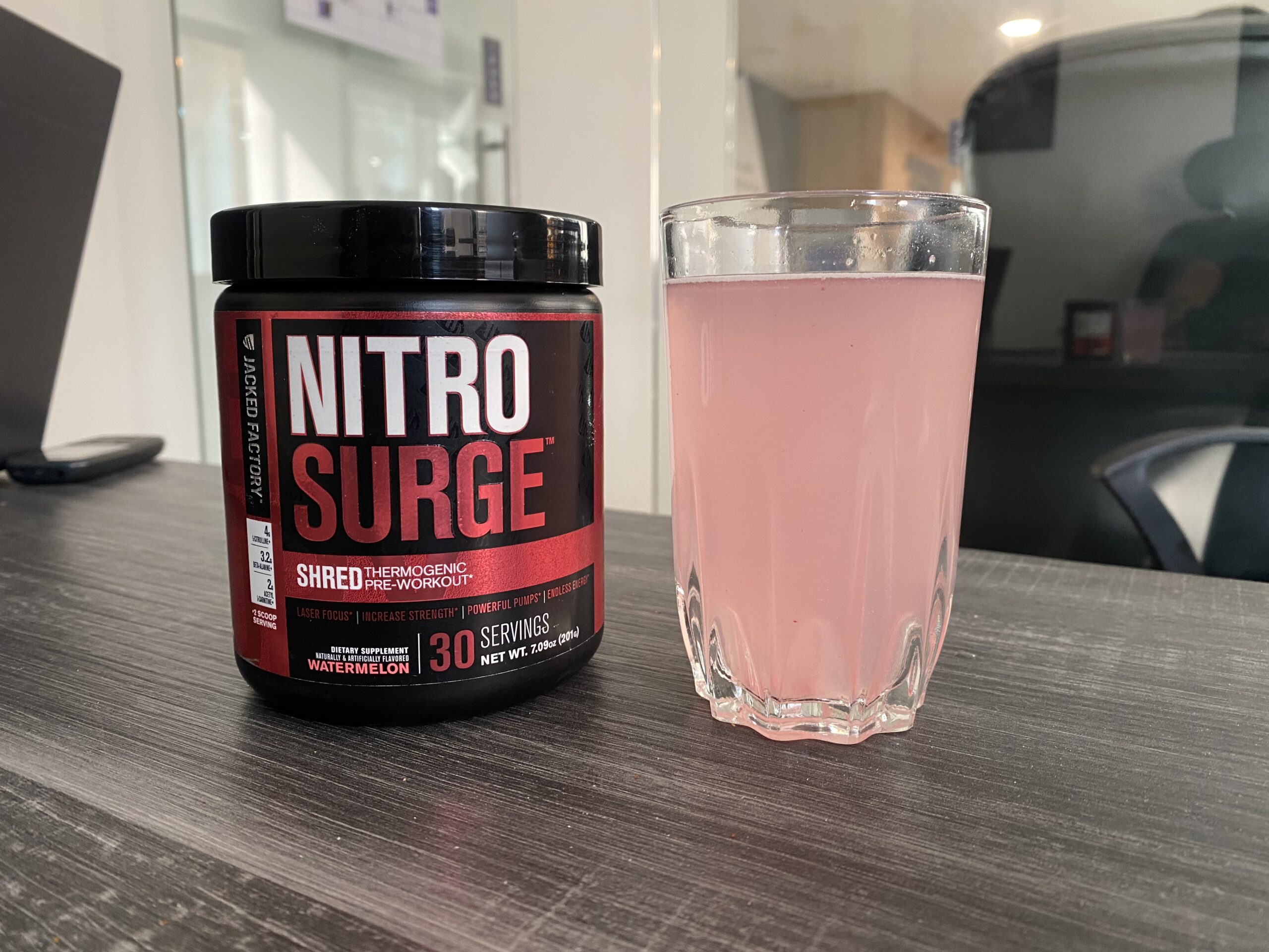 Nitro Surge Pre Workout Thermogenic